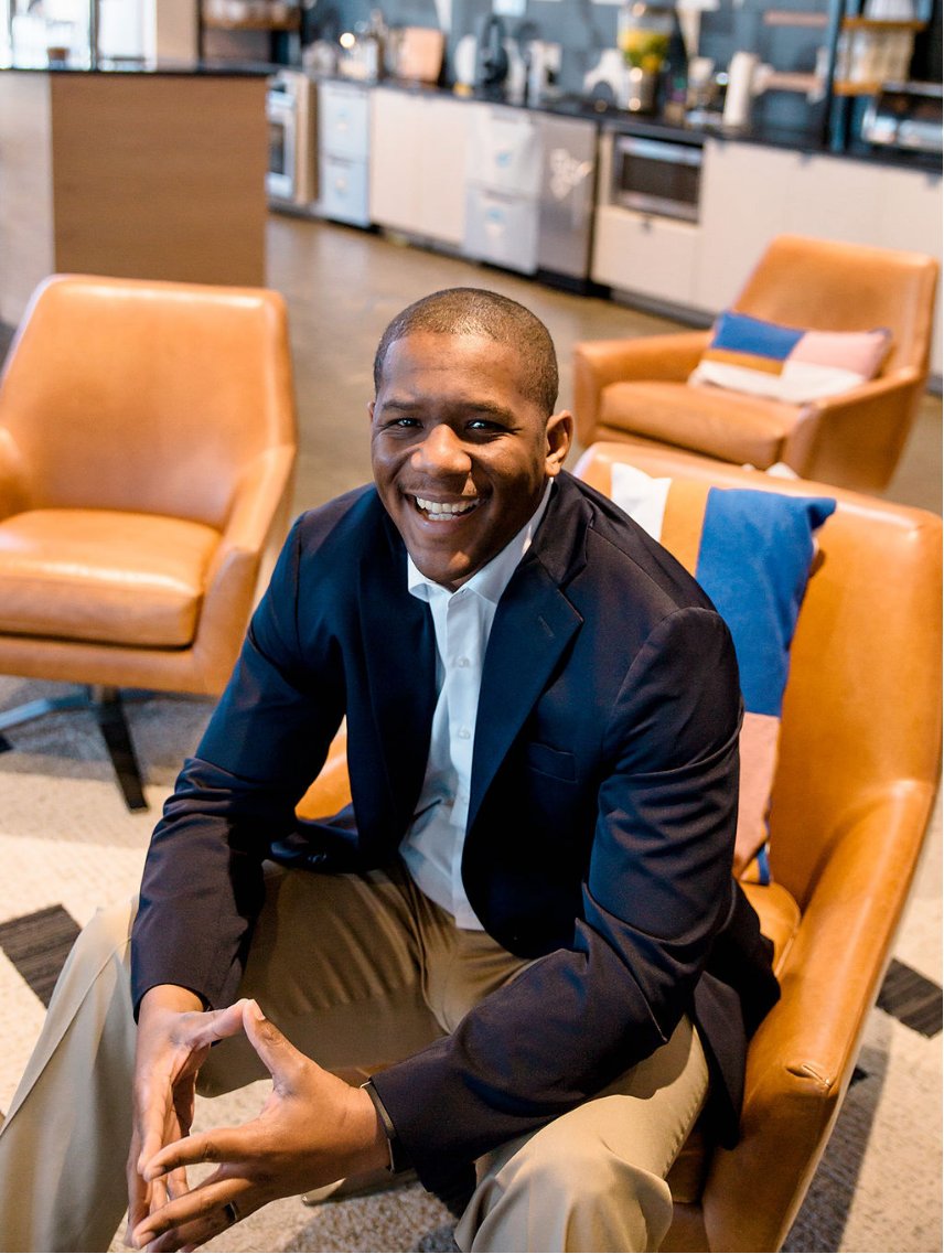 Jerome Patrick smiling